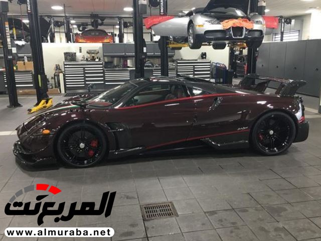 هذه هي باجاني هوايرا BC الكربونية الحمراء المعروفة بـ"الإمبراطورة 5