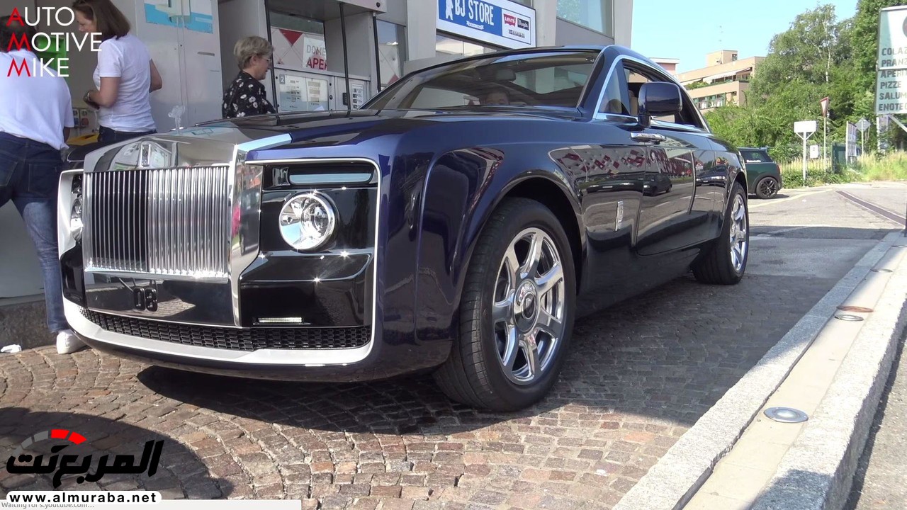 رولز رويس سويبتايل أغلى سيارة جديدة في العالم تتجول بفرنسا [بالفيديو] 5