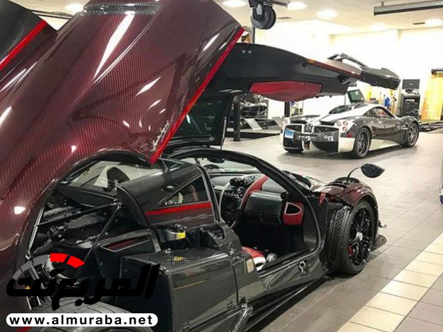 هذه هي باجاني هوايرا BC الكربونية الحمراء المعروفة بـ"الإمبراطورة 7