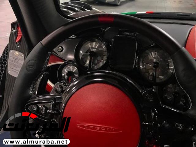 هذه هي باجاني هوايرا BC الكربونية الحمراء المعروفة بـ"الإمبراطورة 8