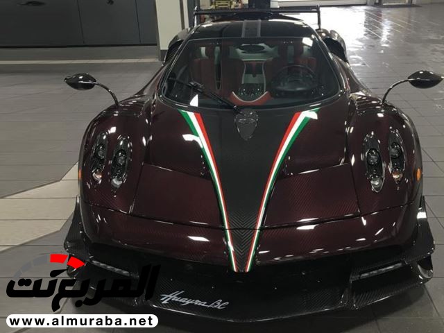 هذه هي باجاني هوايرا BC الكربونية الحمراء المعروفة بـ"الإمبراطورة 9