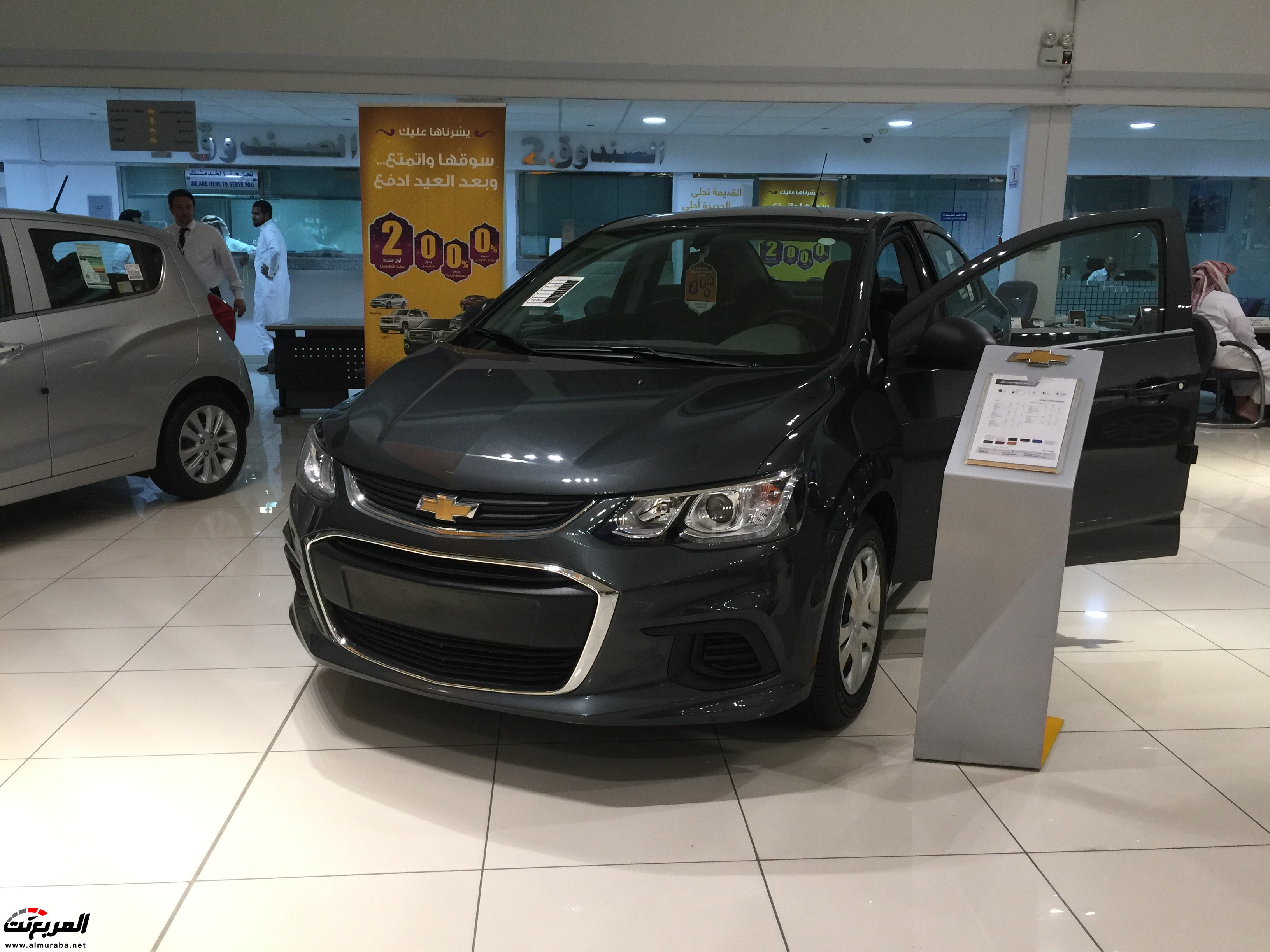 شفرولية افيو 2017 الجديدة كلياً تصل الى وكالة الجميح “صور ومواصفات واسعار” Chevrolet Aveo