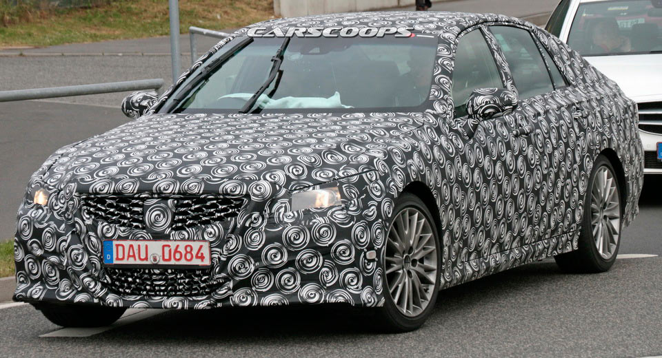 لكزس GS القادمة 2019 ترصد لأول مرة أثناء اختبارها على حلبة نوربورجرينج