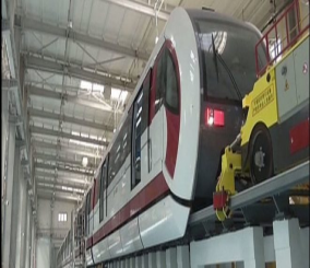 “فيديو” شاهد الصين تختبر قطارا على مخدة مغناطيسية …