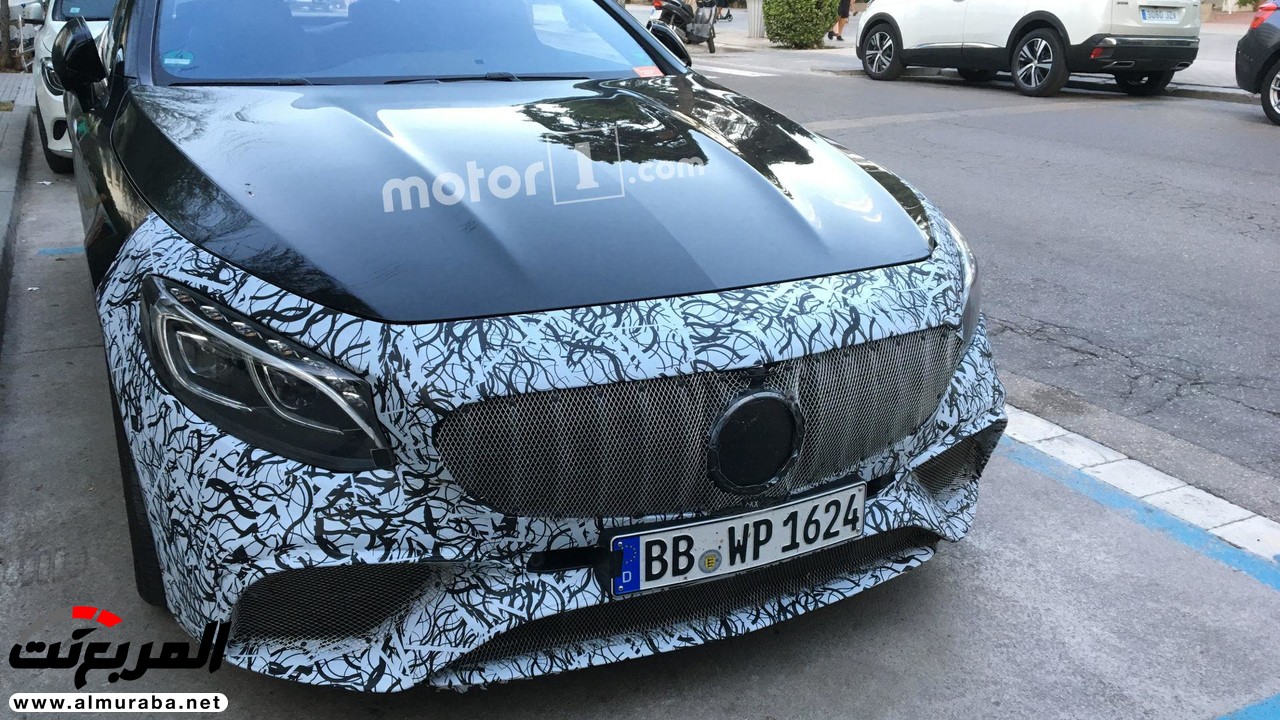 مرسيدس إس كلاس كوبيه 2018 ترصد أثناء اختبارها في إسبانيا 1