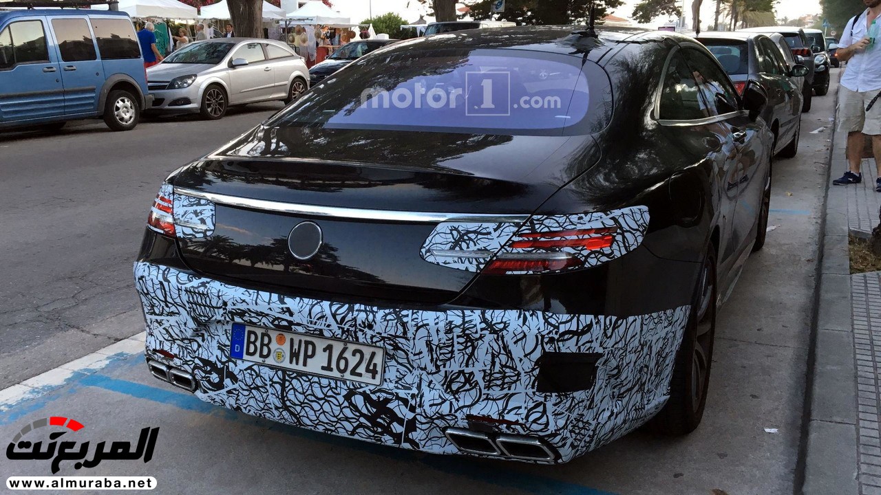 مرسيدس إس كلاس كوبيه 2018 ترصد أثناء اختبارها في إسبانيا 3
