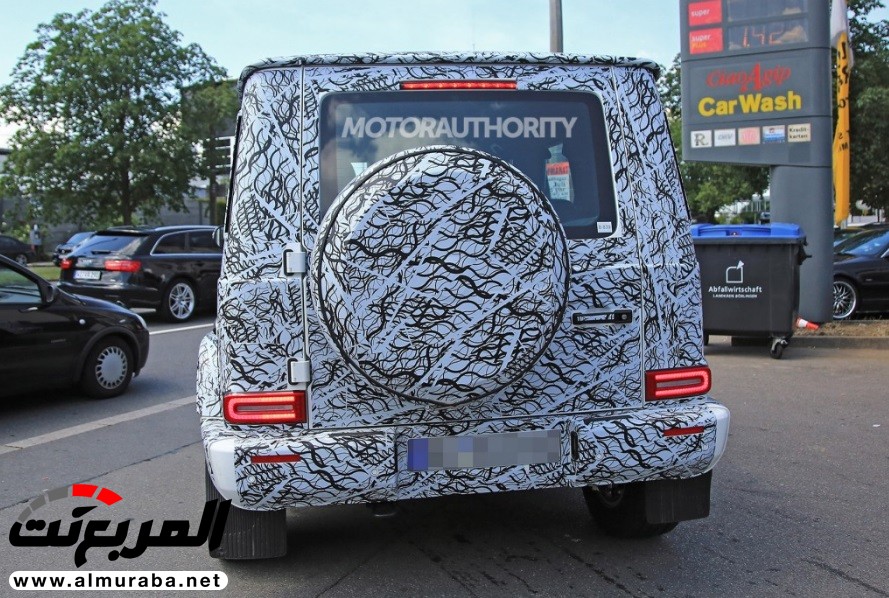 مرسيدس جي كلاس 2018 القادمة ترصد مجددًا أثناء اختبارها 2