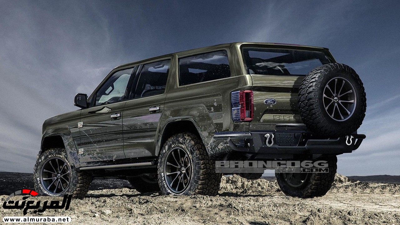 فورد برونكو 2020 قادمة وبقوة لمنافسة جيب رانجلر 5
