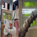 "فيديو" شاهد تحايل في محطة وقود بالسعودية مما تسبب في إغلاقها 2