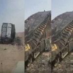 "فيديو" شاهد احتراق ”شاحنة” بالكامل عدا الجزء هذا الجزء! "فيديو" شاهد احتراق ”شاحنة” بالكامل عدا الجزء هذا الجزء! 1