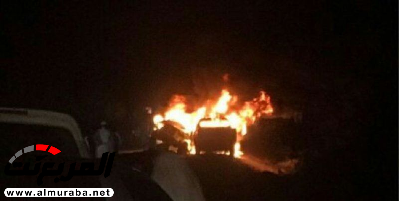 شخصٌ يلقى مصرعه حرقاً داخل سيارته وأُصيب شخصان آخران جنوب غربي محايل شخصٌ يلقى مصرعه حرقاً داخل سيارته وأُصيب شخصان آخران جنوب غربي محايل 1