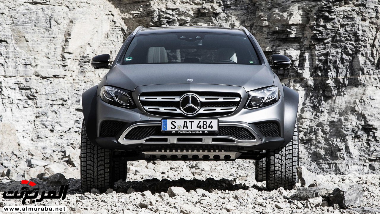 مرسيدس تدرس صنع هذه السيارة الجنونية المسماة E-Class All-Terrain 4x4² 1