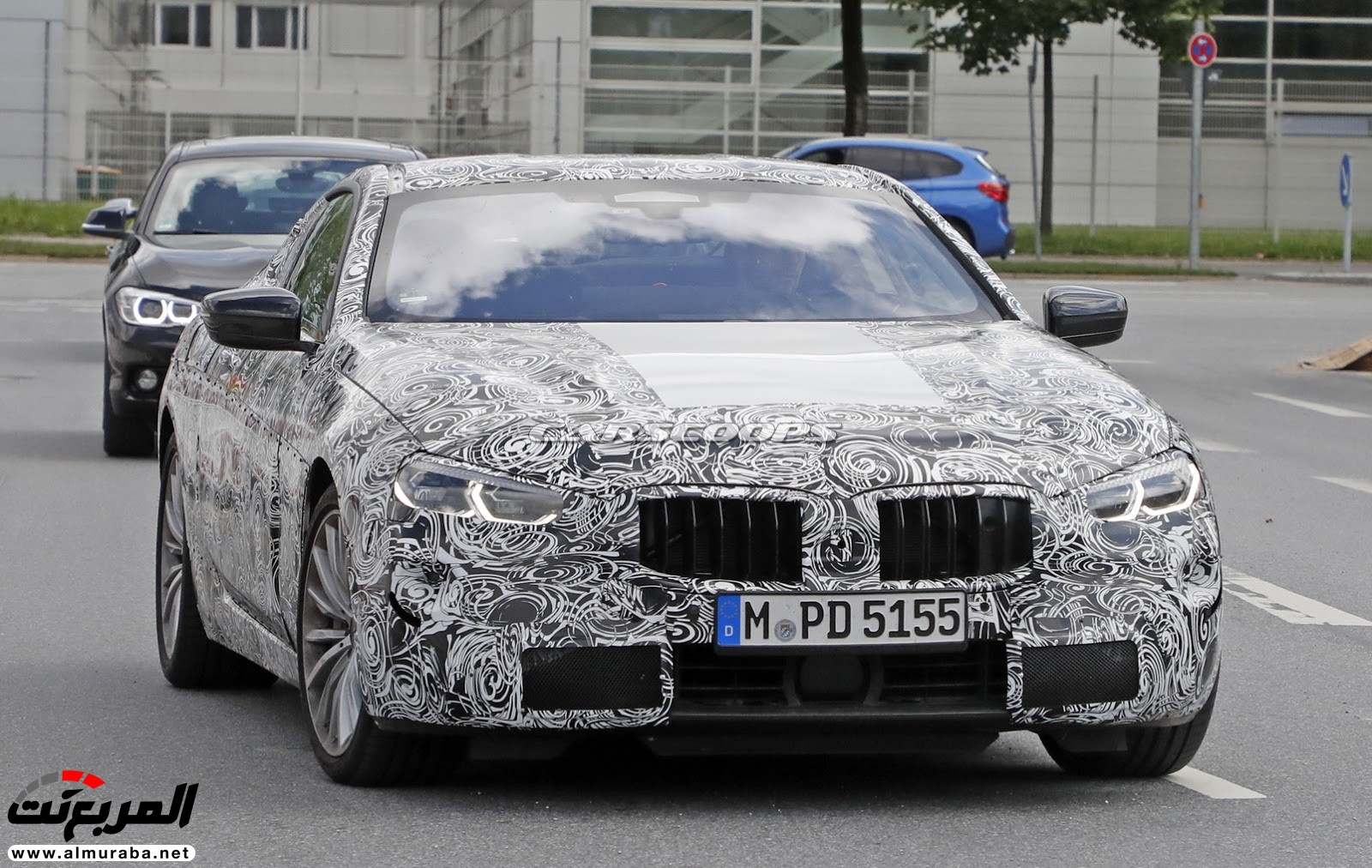 بي إم دبليو الفئة الثامنة كوبيه 2019 ترصد بمصابيح إنتاجية بي إم دبليو الفئة الثامنة كوبيه 2019 ترصد بمصابيح إنتاجية 2