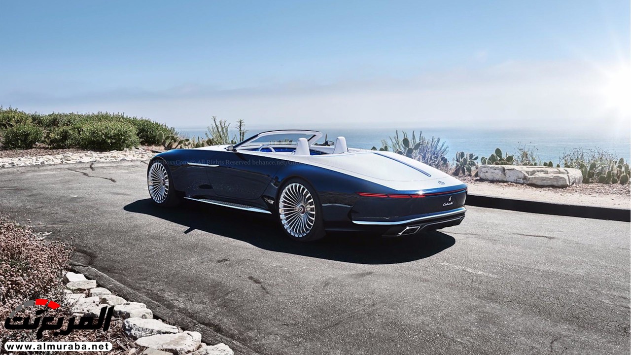 تصميم تخيلي للنسخة الإنتاجية لمرسيدس مايباخ فيجن 6 كابريوليه تصميم تخيلي للنسخة الإنتاجية لمرسيدس مايباخ فيجن 6 كابريوليه 1