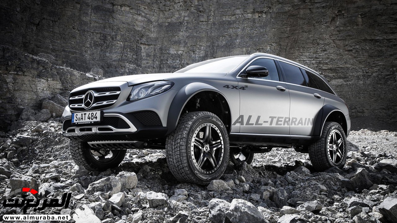 مرسيدس تدرس صنع هذه السيارة الجنونية المسماة E-Class All-Terrain 4x4² 4