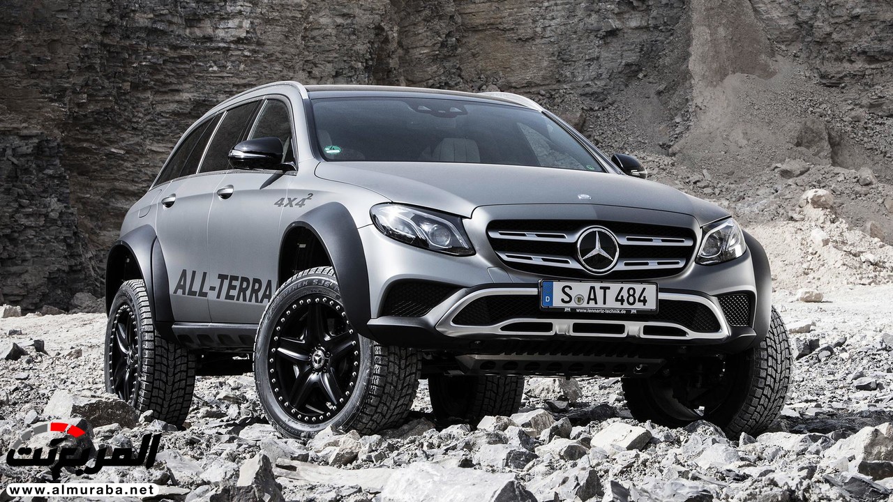 مرسيدس تدرس صنع هذه السيارة الجنونية المسماة E-Class All-Terrain 4x4² 5