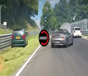 “فيديو” شاهد عشرة أشخاص أصيبوا بجراح عقب سلسلة من الحوادث على حلبة نوربورغرينغ