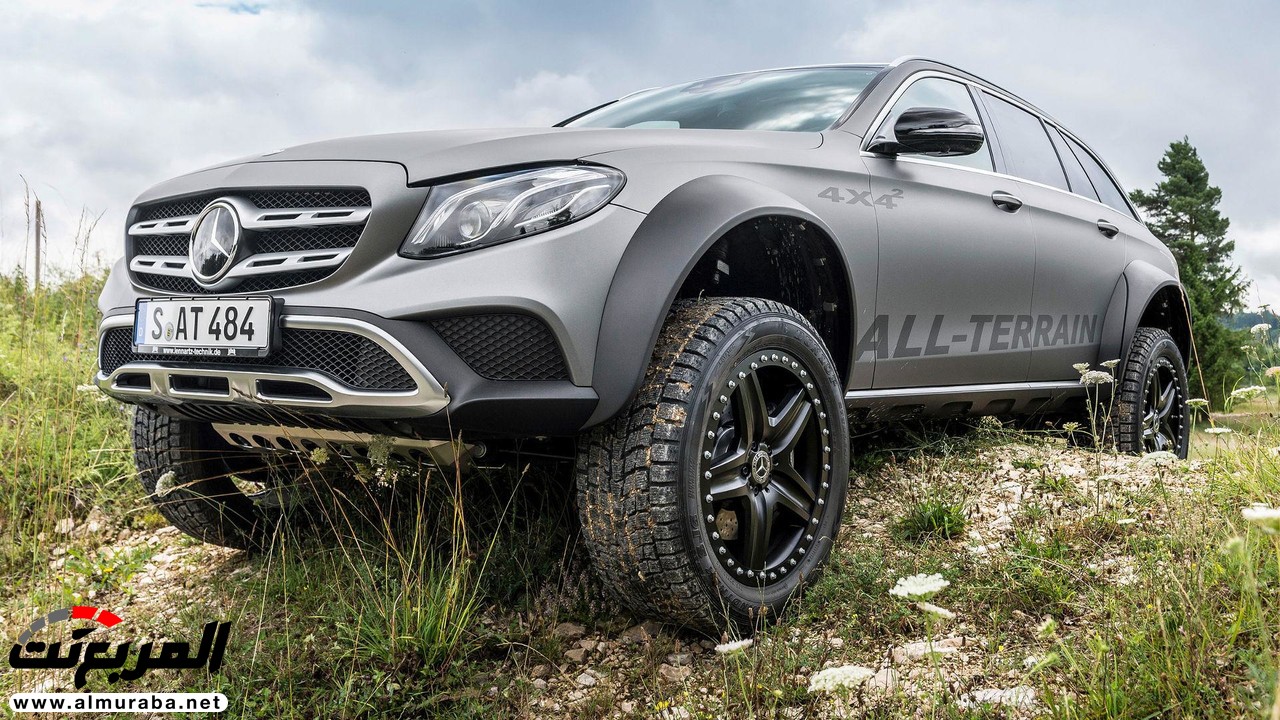 مرسيدس تدرس صنع هذه السيارة الجنونية المسماة E-Class All-Terrain 4x4² 6