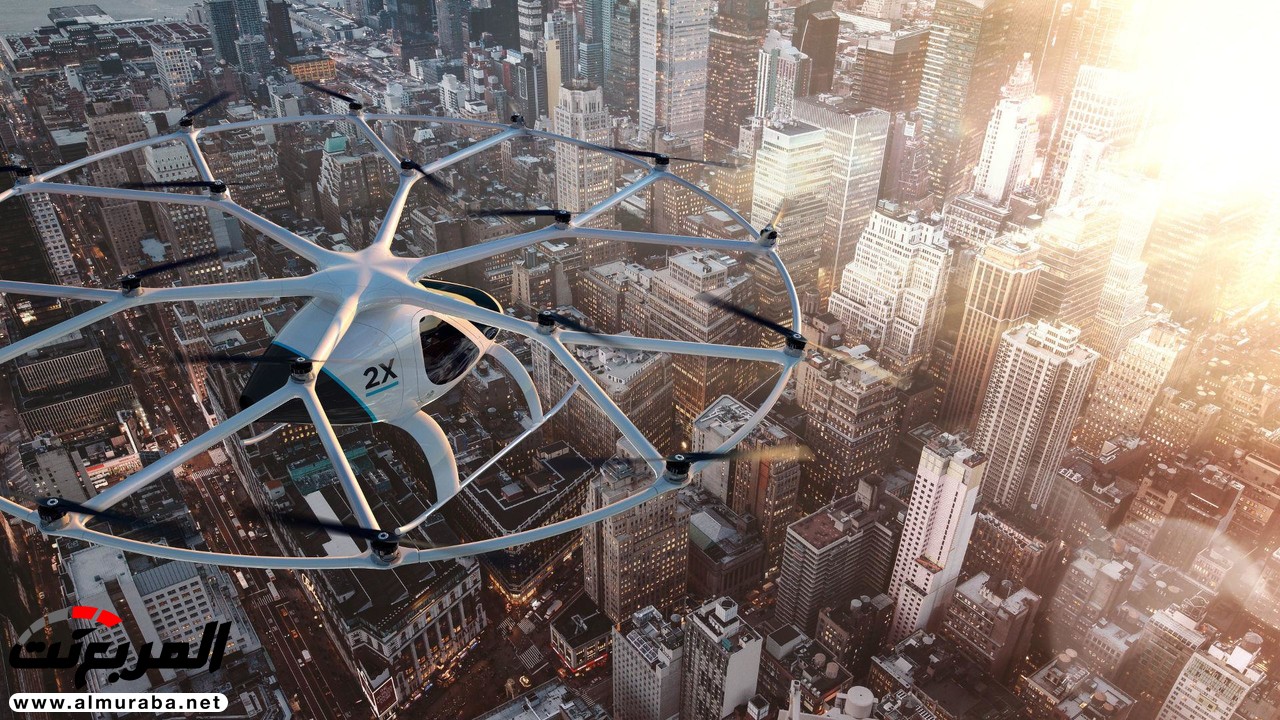 مرسيدس تستثمر في تاكسي فولوكوبتر الكهربي الطائر 7