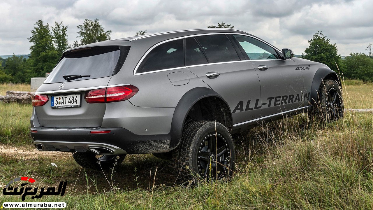 مرسيدس تدرس صنع هذه السيارة الجنونية المسماة E-Class All-Terrain 4x4² 8
