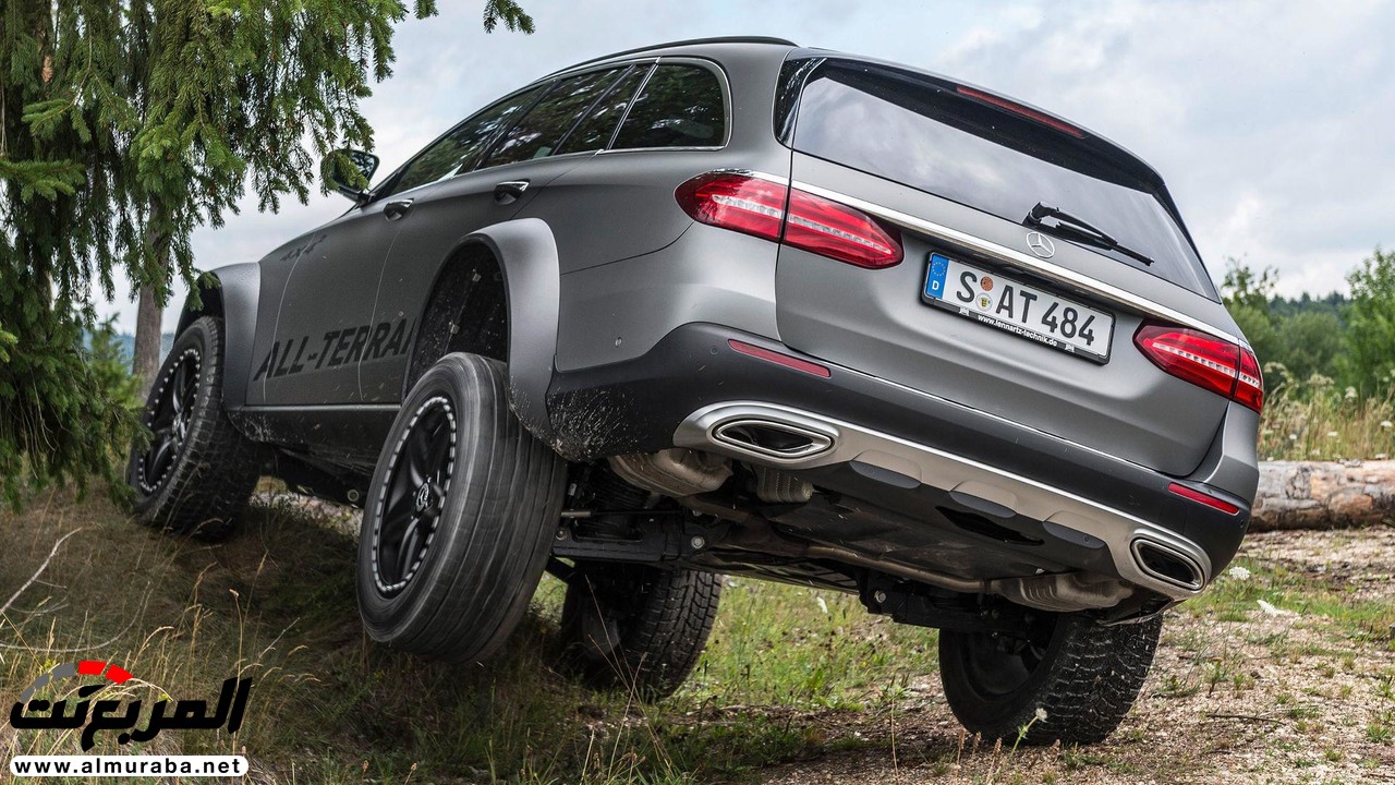 مرسيدس تدرس صنع هذه السيارة الجنونية المسماة E-Class All-Terrain 4x4² 9