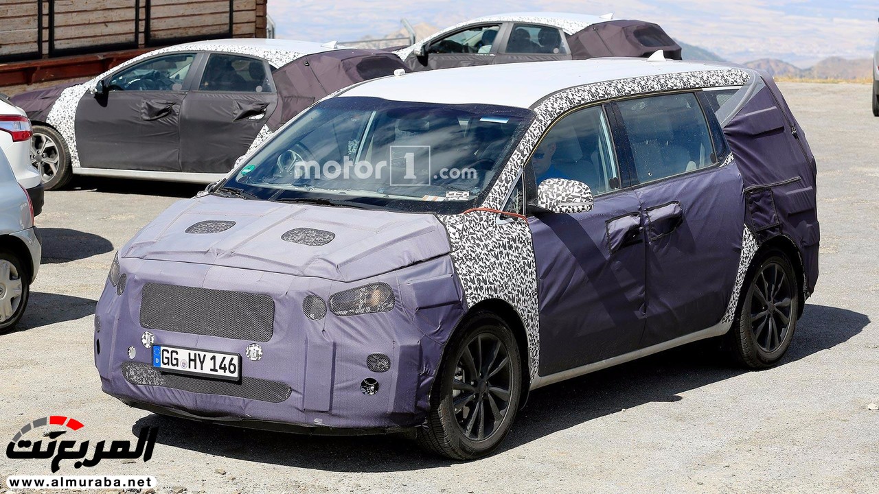 كيا سيدونا 2019 تمويهاتها كثيفة لإخفاء شكلها الجديد كيا سيدونا 2019 تمويهاتها كثيفة لإخفاء شكلها الجديد 1