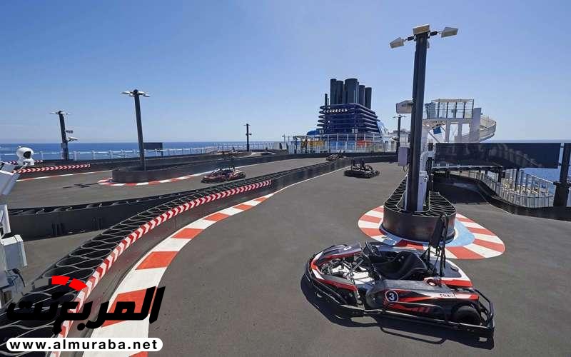 "بالصور" شاهد السفينة السياحية العملاقة "نوريجيان بليس" على متنها مضمار لسباق السيارات "بالصور" شاهد السفينة السياحية العملاقة "نوريجيان بليس" على متنها مضمار لسباق السيارات 3