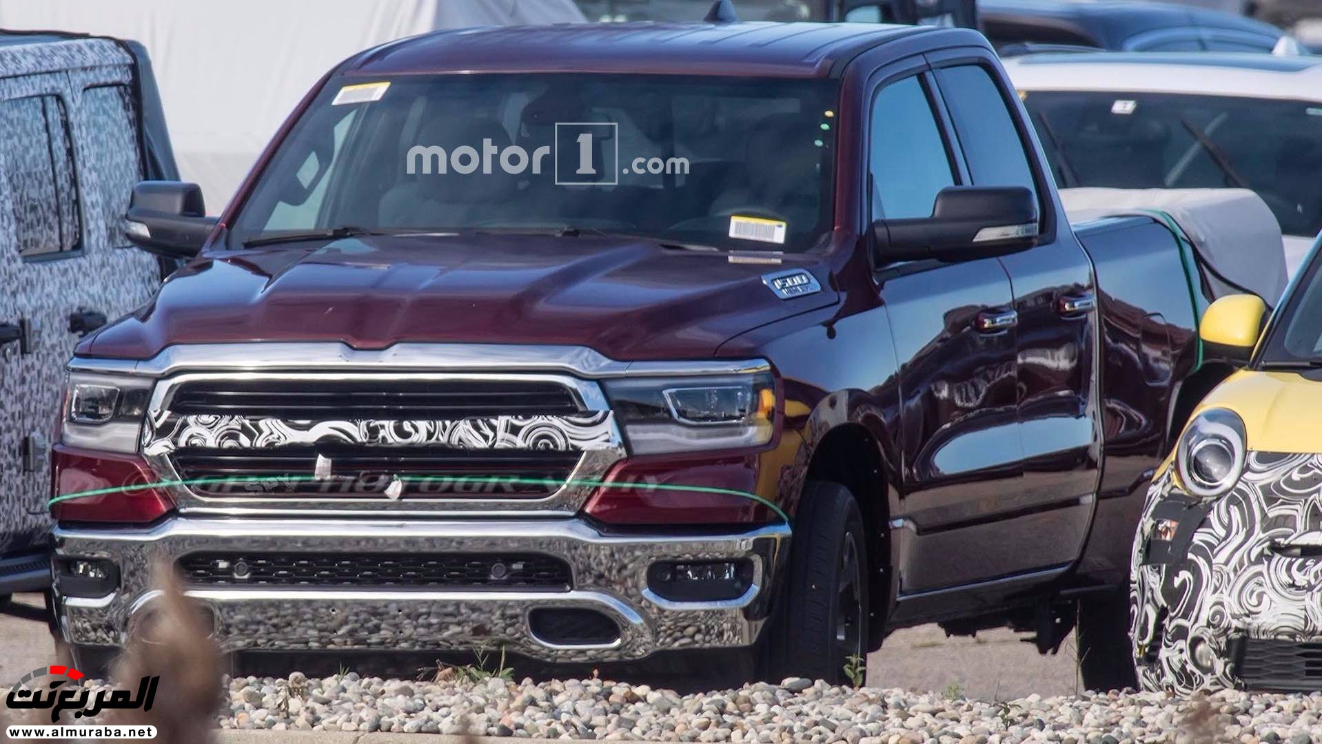 رام 1500 الجديدة 2019 تظهر أثناء اختبارها بتمويهات خفيفة رام 1500 الجديدة 2019 تظهر أثناء اختبارها بتمويهات خفيفة 1