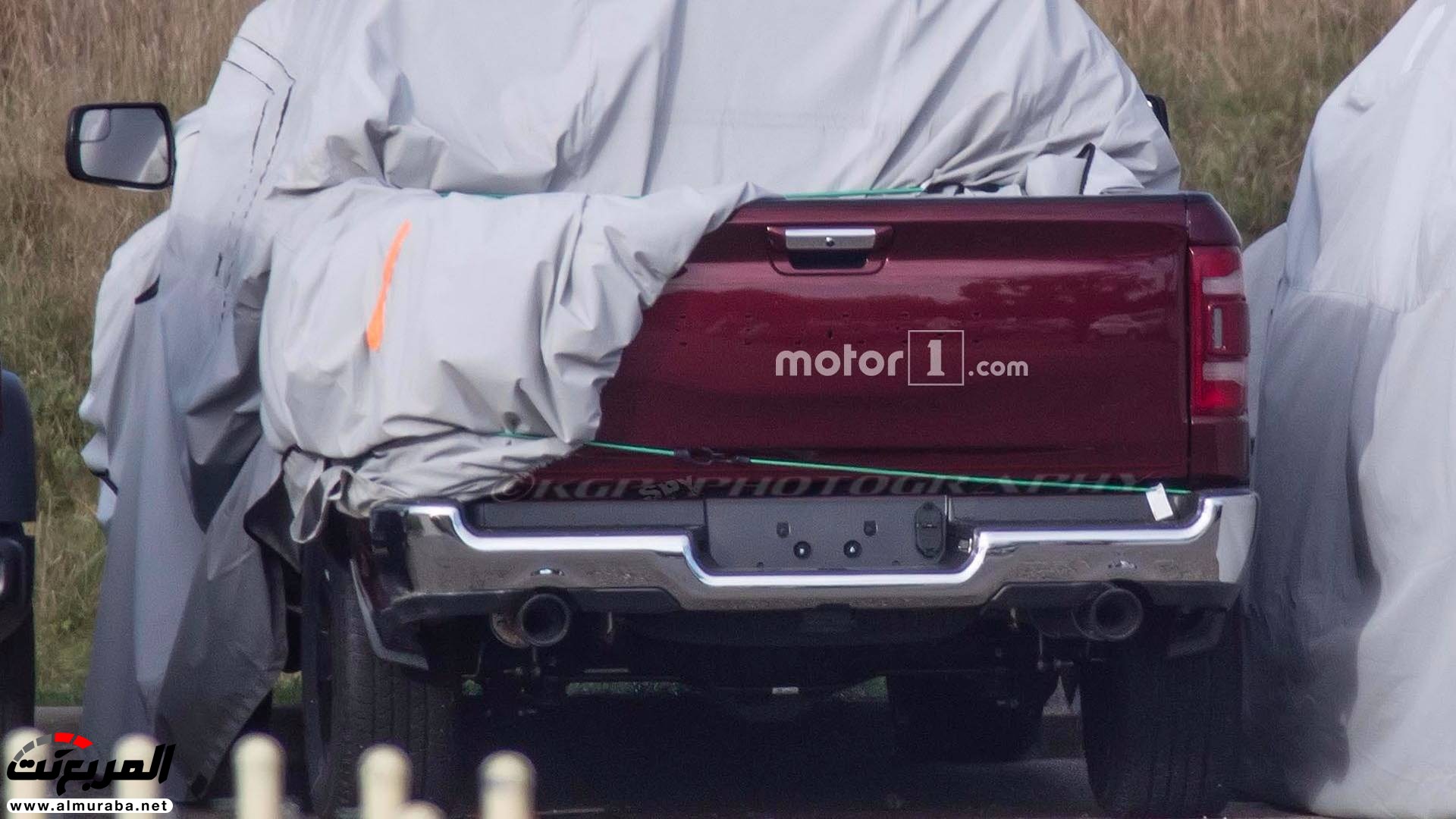 رام 1500 الجديدة 2019 تظهر أثناء اختبارها بتمويهات خفيفة رام 1500 الجديدة 2019 تظهر أثناء اختبارها بتمويهات خفيفة 2