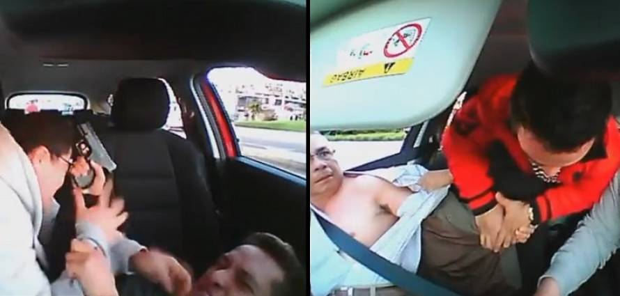 “فيديو” شاهد محاولة فاشلة لسرقة سيارة معروضة للبيع تحت تهديد السلاح في كولومبيا