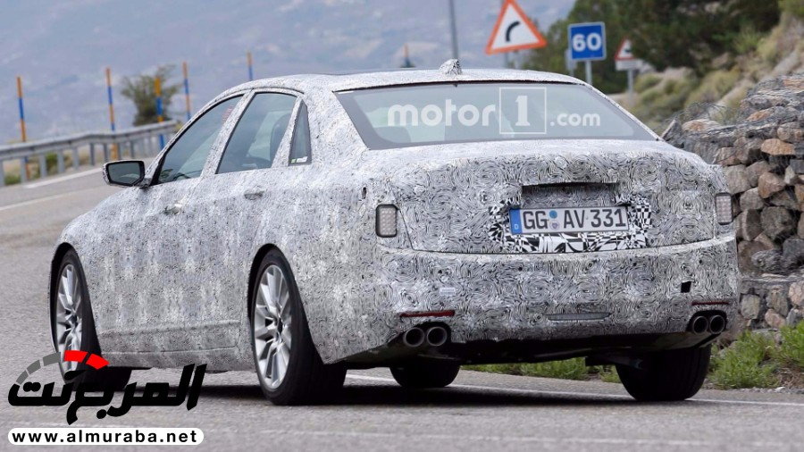 كاديلاك CT6 2019 ترصد أثناء اختبارها بالشكل الجديد 22