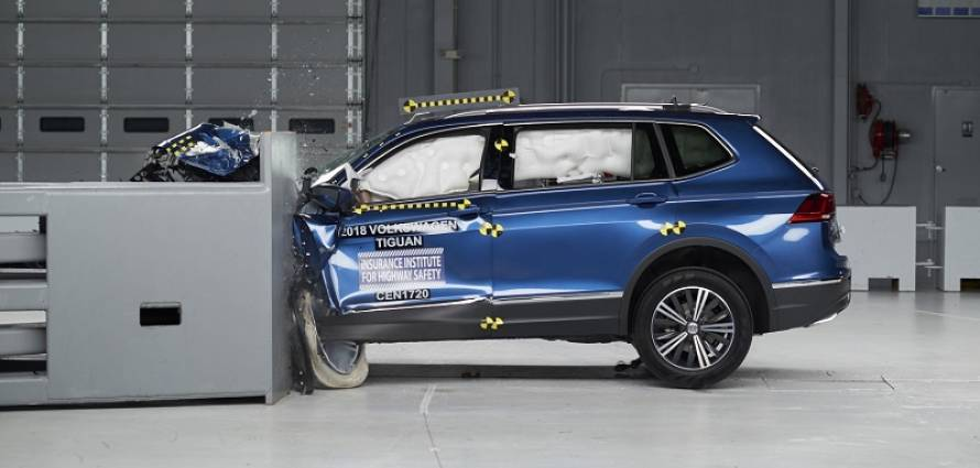 “فيديو” شاهد اختبار تصادم فولكس واجن تيجوان 2018