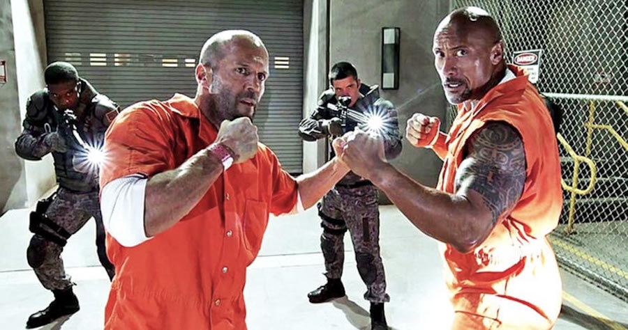 فيلم سباقات جنونية جديد ببطولة ذا روك وجيسون ستاثام