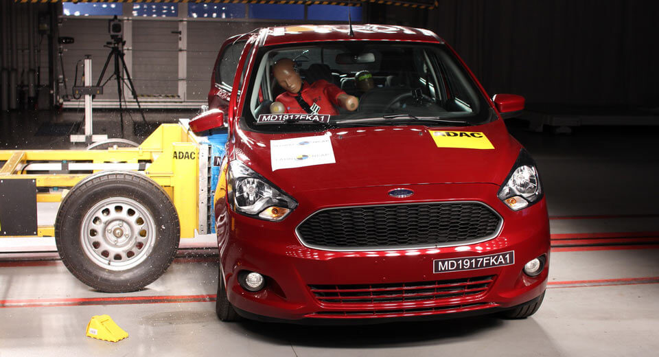 “فيديو” شاهد سيارة Ford Ka تفشل في اختبارات التصادم