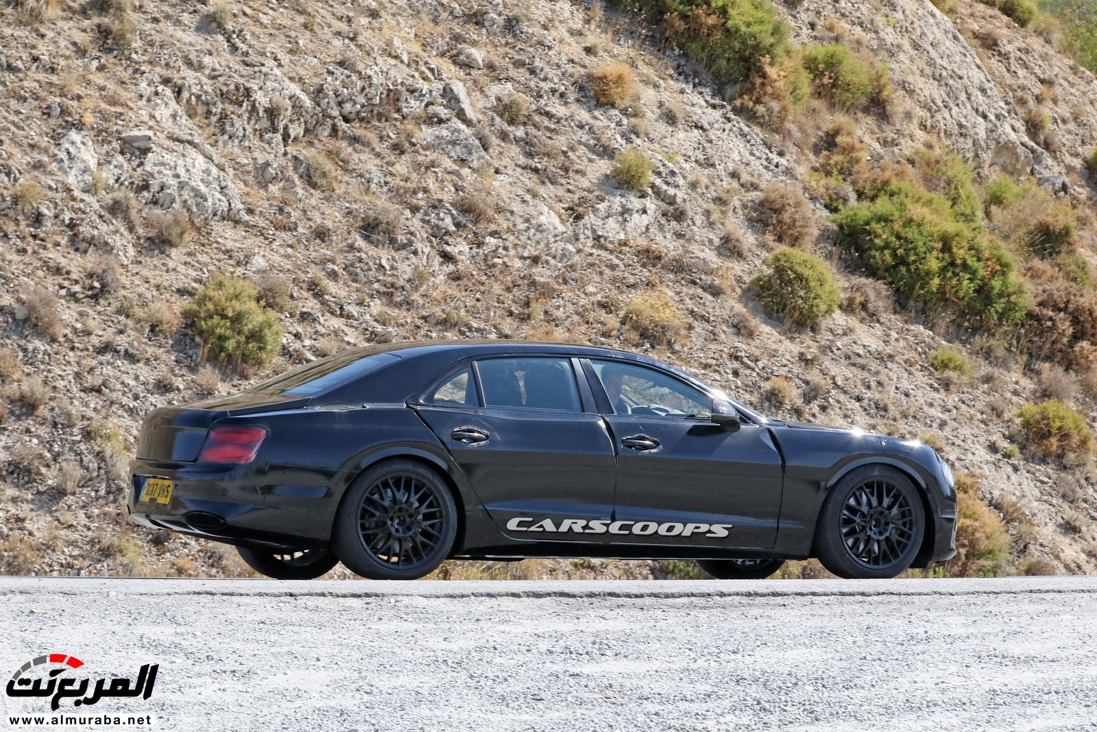 بنتلي فلاينج سبير 2019 تظهر أثناء اختبارها بهيكل إنتاجي 14