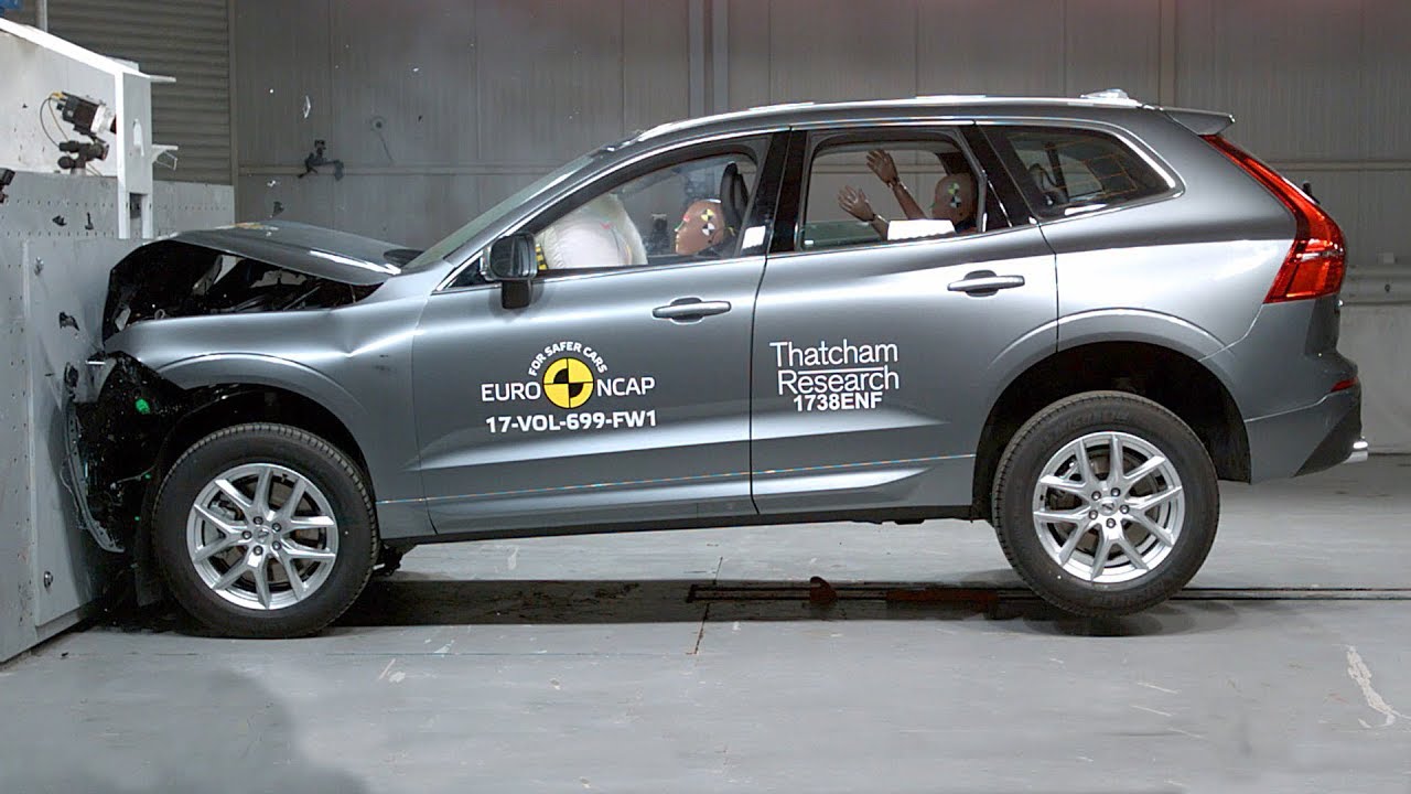 “بالفيديو” شاهد اختبار تصادم سيارة الدفع الرباعي فولفو 2018 Volvo XC60