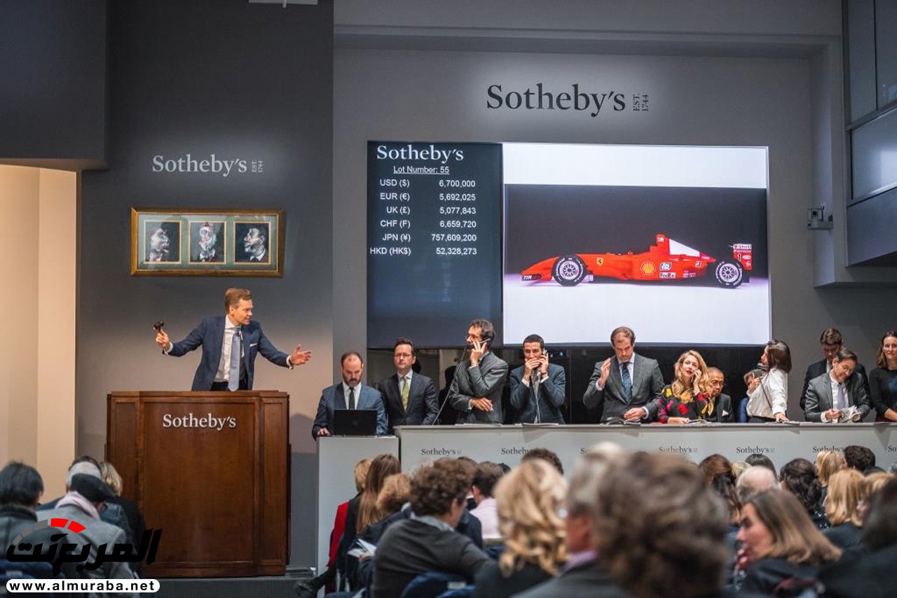 أسطورة فورمولا 1 مايكل شوماخر تباع فيراري F2001 خاصته مقابل 28 مليون ريال 6