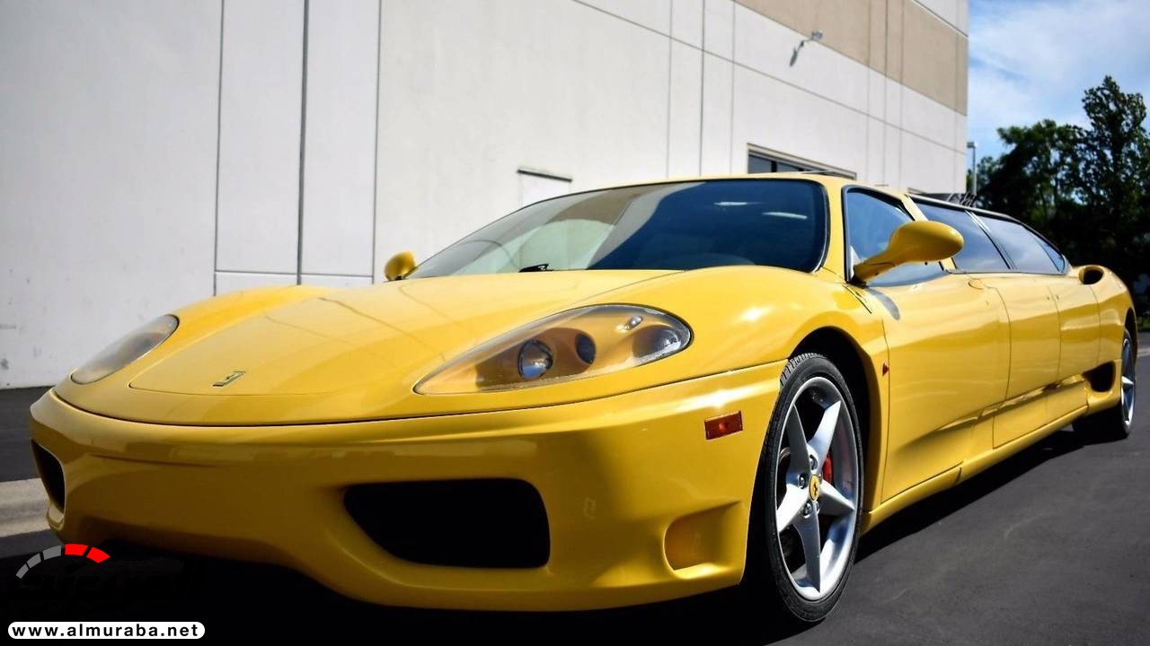 "بالفيديو والصور" فيراري 360 ليموزين 2003 معروضة للبيع بمزاد على الإنترنت 1