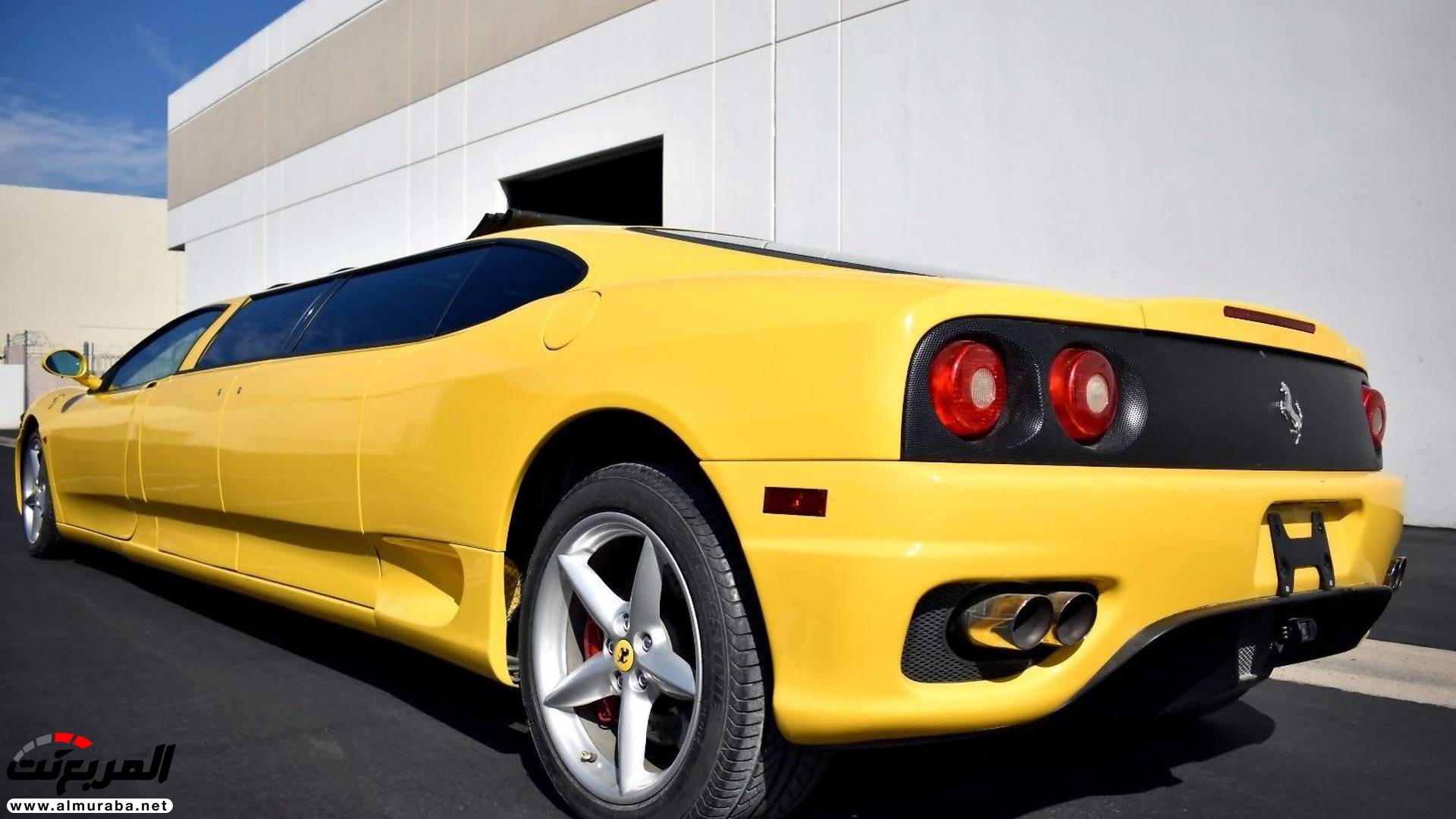 "بالفيديو والصور" فيراري 360 ليموزين 2003 معروضة للبيع بمزاد على الإنترنت 4