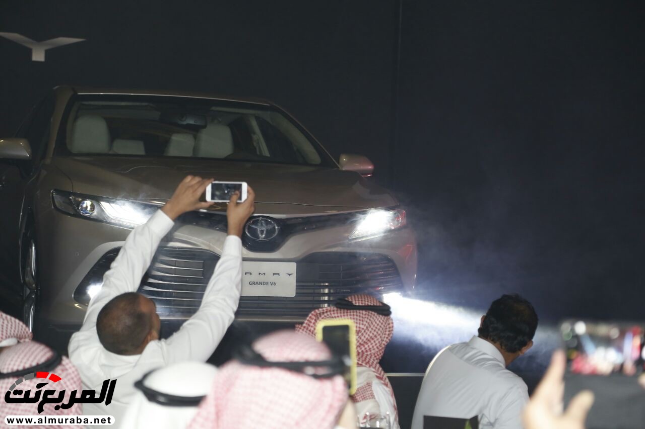 100 صورة من حفل تدشين تويوتا كامري 2018 الجديدة كلياً في السعودية 28