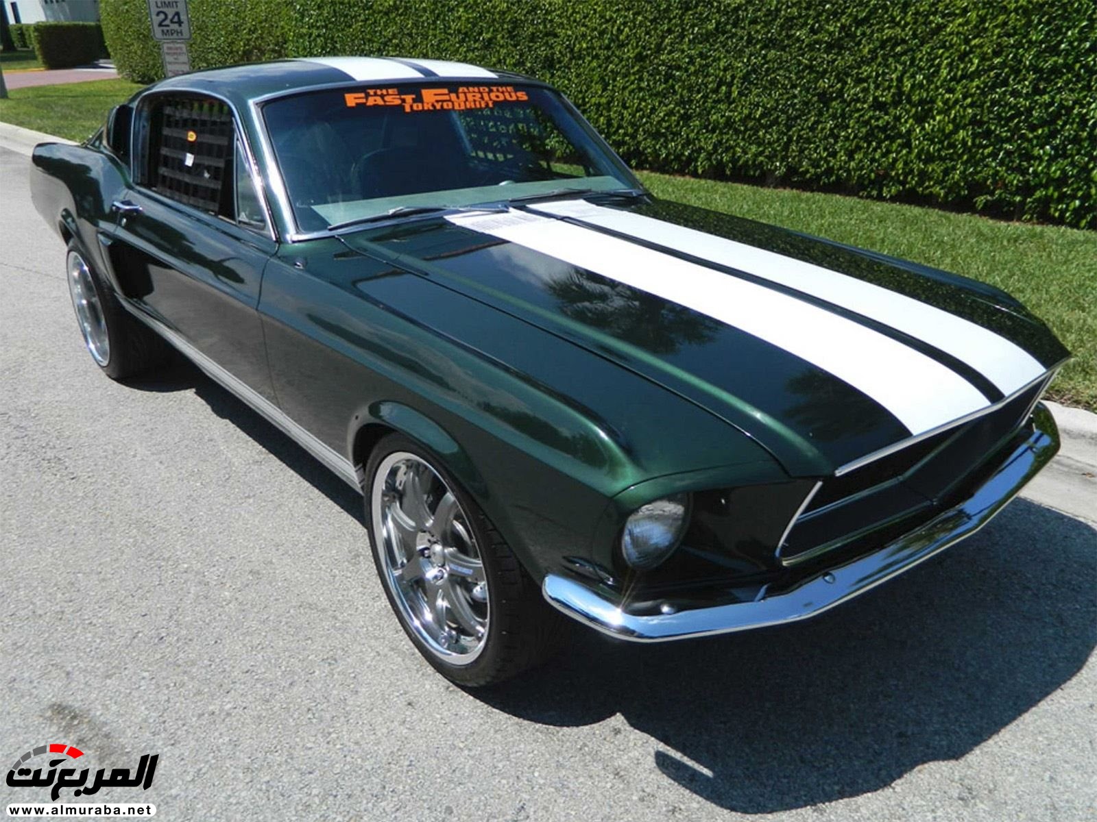 بإمكانك الآن امتلاك فورد موستنج 1967 بمحرك نيسان GT-R التي شاركت في طوكيو دريفت 1