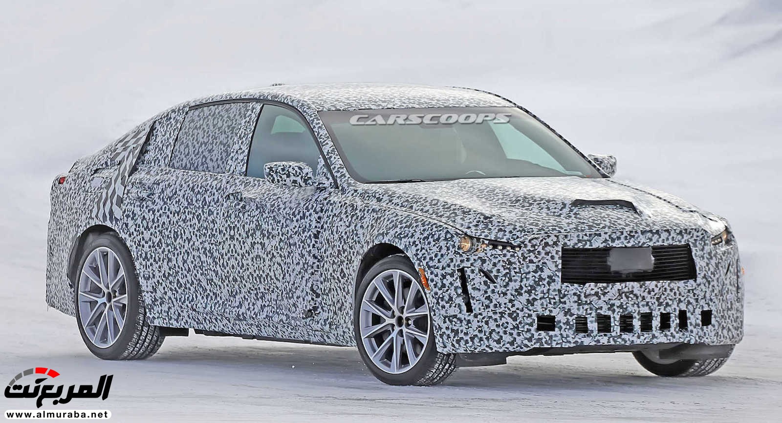 كاديلاك CT5 القادمة 2020 تظهر أثناء اختباراتها الشتوية 3