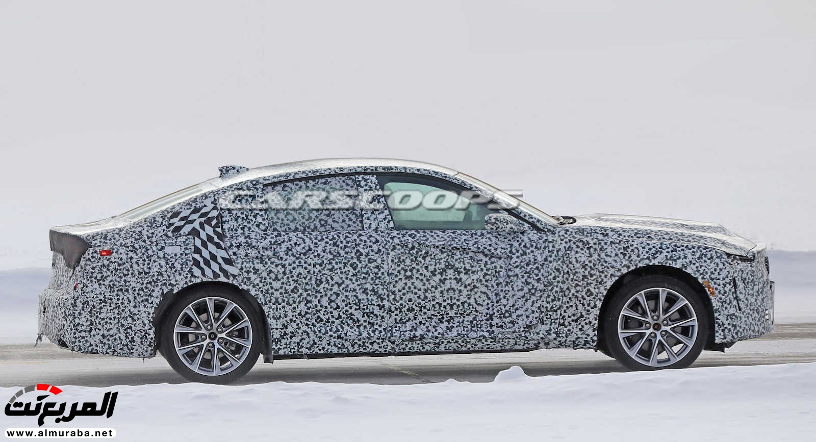 كاديلاك CT5 القادمة 2020 تظهر أثناء اختباراتها الشتوية 8