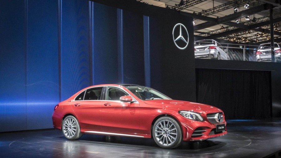مرسيدس C-Class L 2019 طويلة القاعدة تدشن في بكين 1