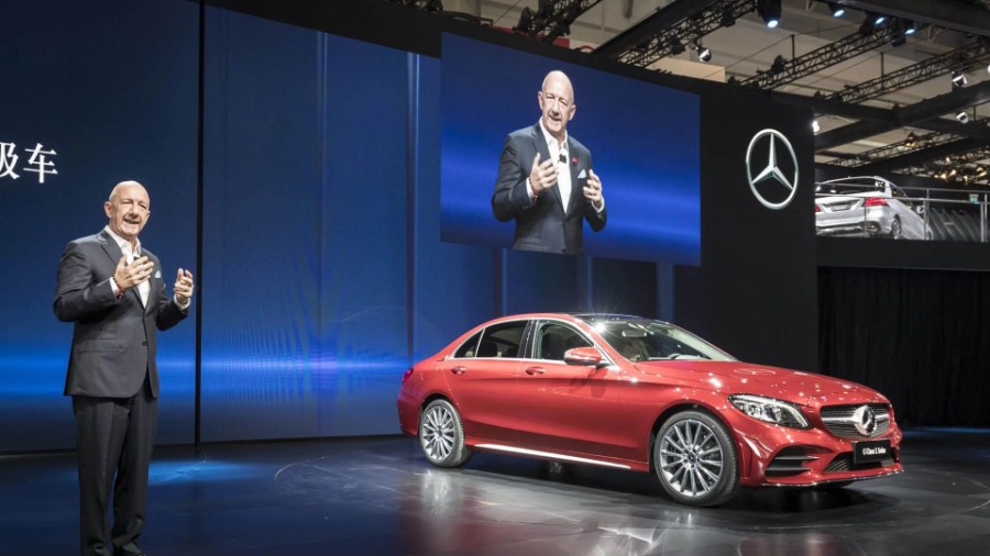 مرسيدس C-Class L 2019 طويلة القاعدة تدشن في بكين 2