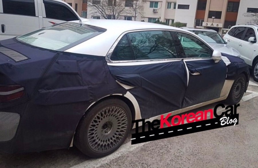 جينيسيس G90 موديل 2019 الجديد يظهر أثناء الاختبار+الشكل المتوقع ومعلومات جينيسيس G90 موديل 2019 الجديد يظهر أثناء الاختبار+الشكل المتوقع ومعلومات 9