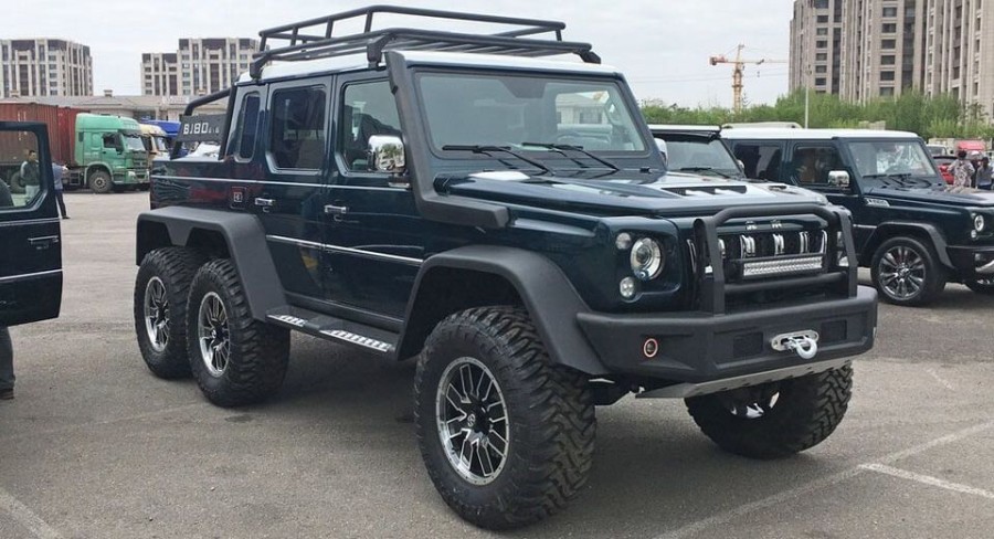 “بالصور” شركة صينية تصنع سيارة مقلدة من مرسيدس G63 6×6 + المواصفات