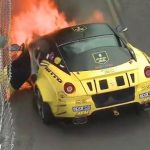 "بالفيديو" احتراق فيراري 599 في سباق دريفت فورومولا "بالفيديو" احتراق فيراري 599 في سباق دريفت فورومولا 1