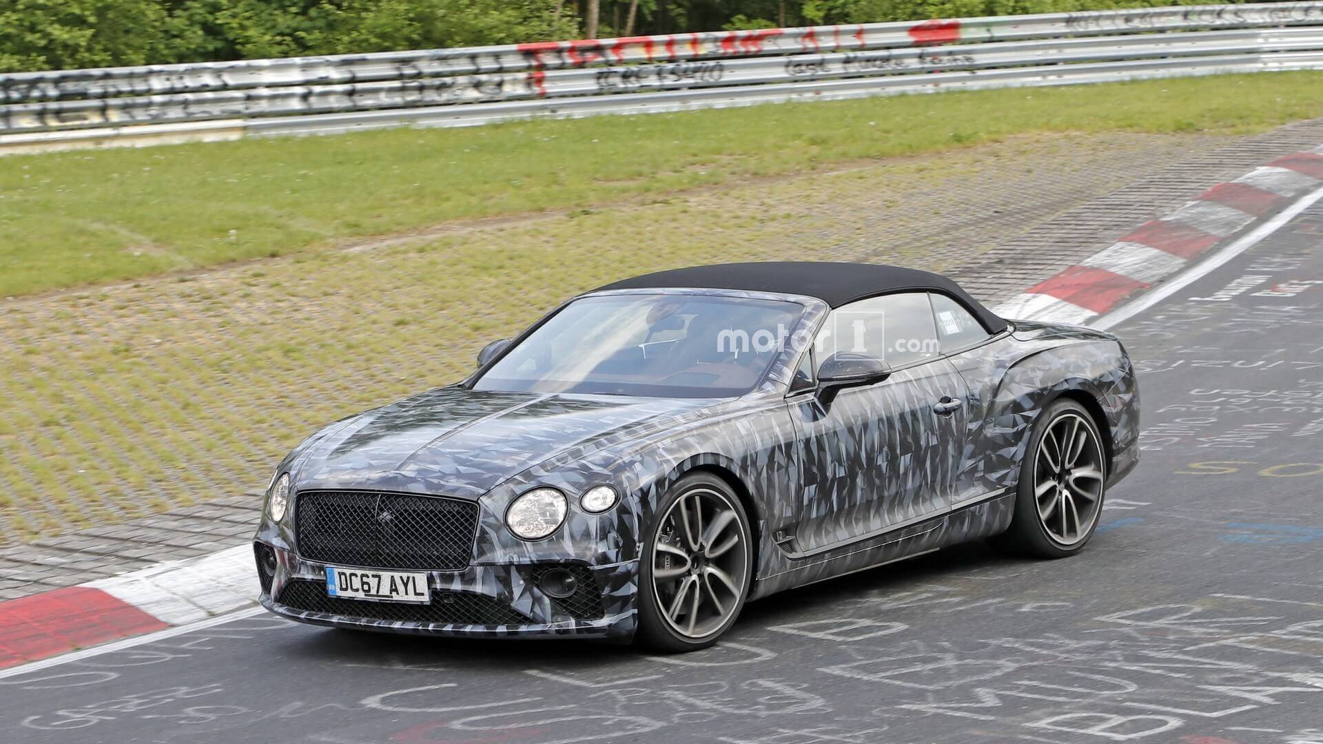 بنتلي كونتيننتال GT كشف تظهر أثناء اختبارها في حلبة نوربورغرينغ 2
