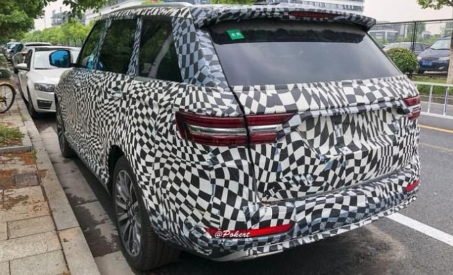 زوتي T800 الصينية تقليد رنج روفر سبورت تظهر أثناء اختبارها زوتي T800 الصينية تقليد رنج روفر سبورت تظهر أثناء اختبارها 13